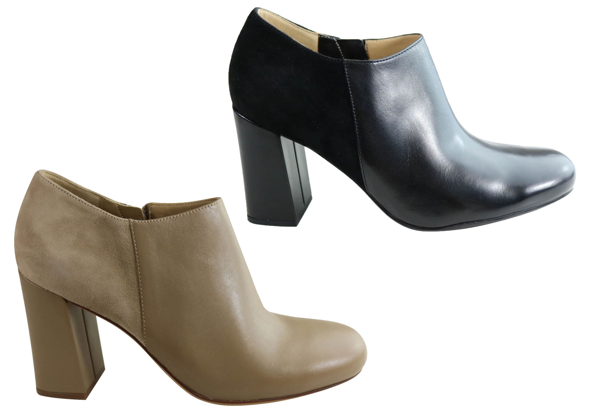 Naturalizer Women's Comfortable Leather Dress Heels - Waterproof & Stylish for Rainy Days, Office, Parties & Special Occasions