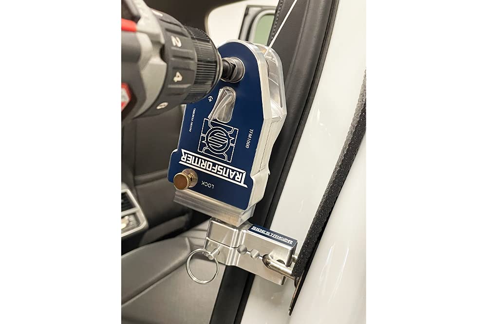 Transformer™ Kit Drill-Powered Auto Glass Removal Tool - Dual-Cutting & Cord Removal - Perfect for Windshield & Quarter Glass Replacement - Essential for Emergency Vehicle Repairs & Auto Glass Professionals