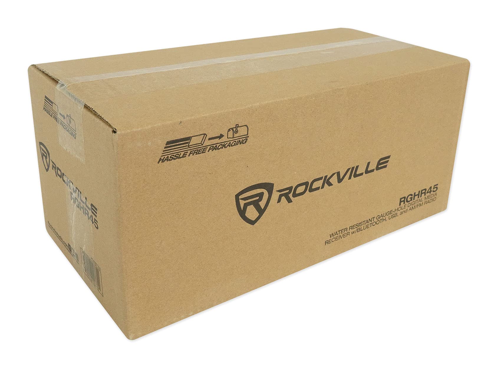 Rockville RGHR45 4 Zone Bluetooth Marine Stereo Receiver with (4) MB Quart NF1-116B 6.5