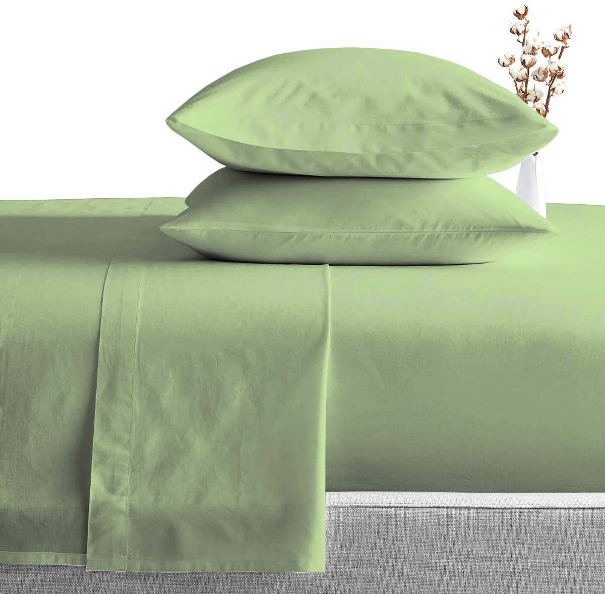 Premium 100% Egyptian Giza Cotton 6-Piece Full Size Sheet Set - Ultra Soft & Breathable Bedding for Cool & Comfortable Sleep - Perfect for Home, Hotel, and Guest Room Use