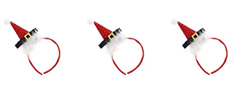Sequin Santa Hat With White Fur
