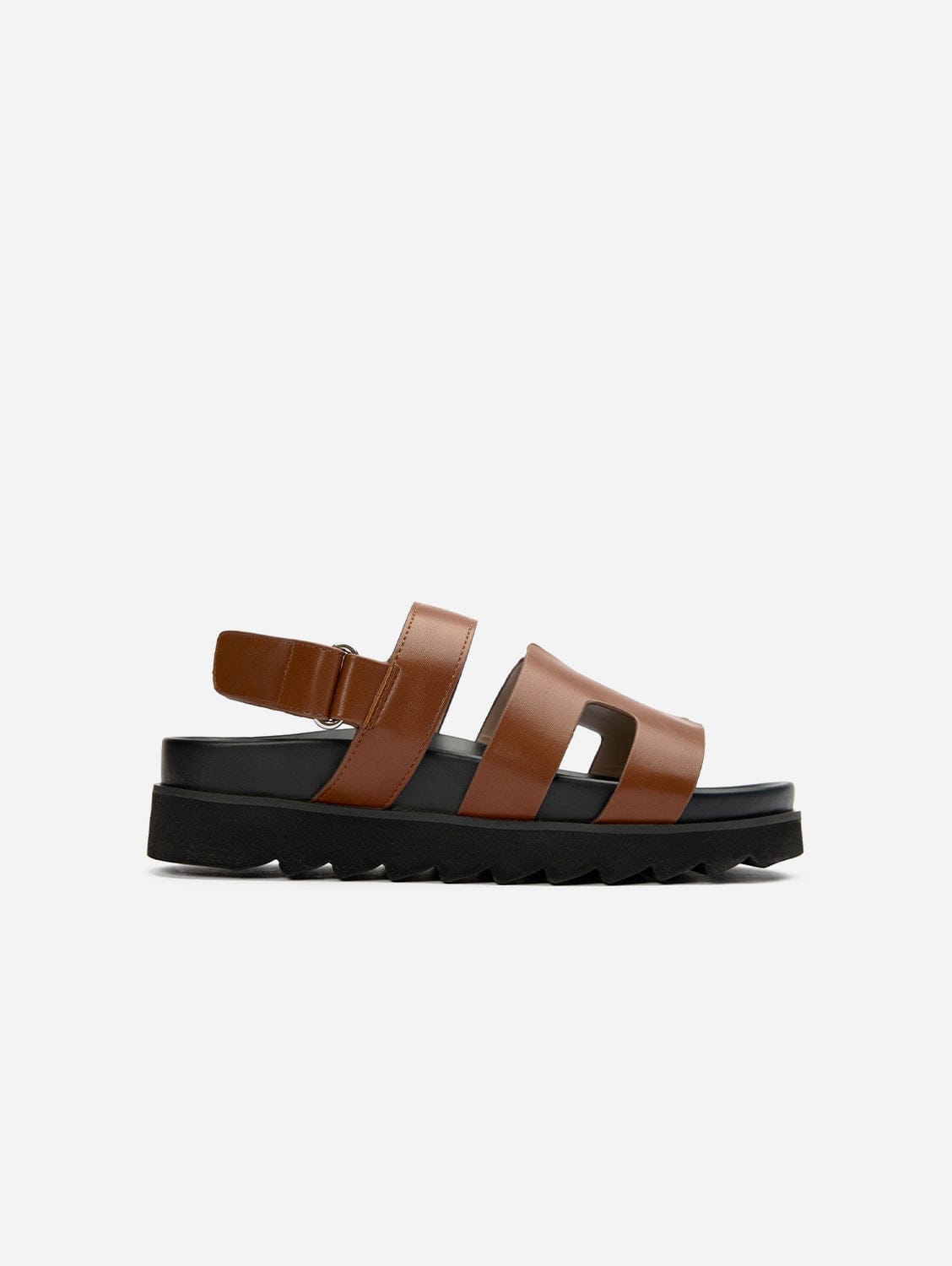 Brazil Women's Vegan Leather Ankle Strap Sandals - Comfortable Summer Casual Shoes for Walking, Beach & Outdoor Activities (Tan)