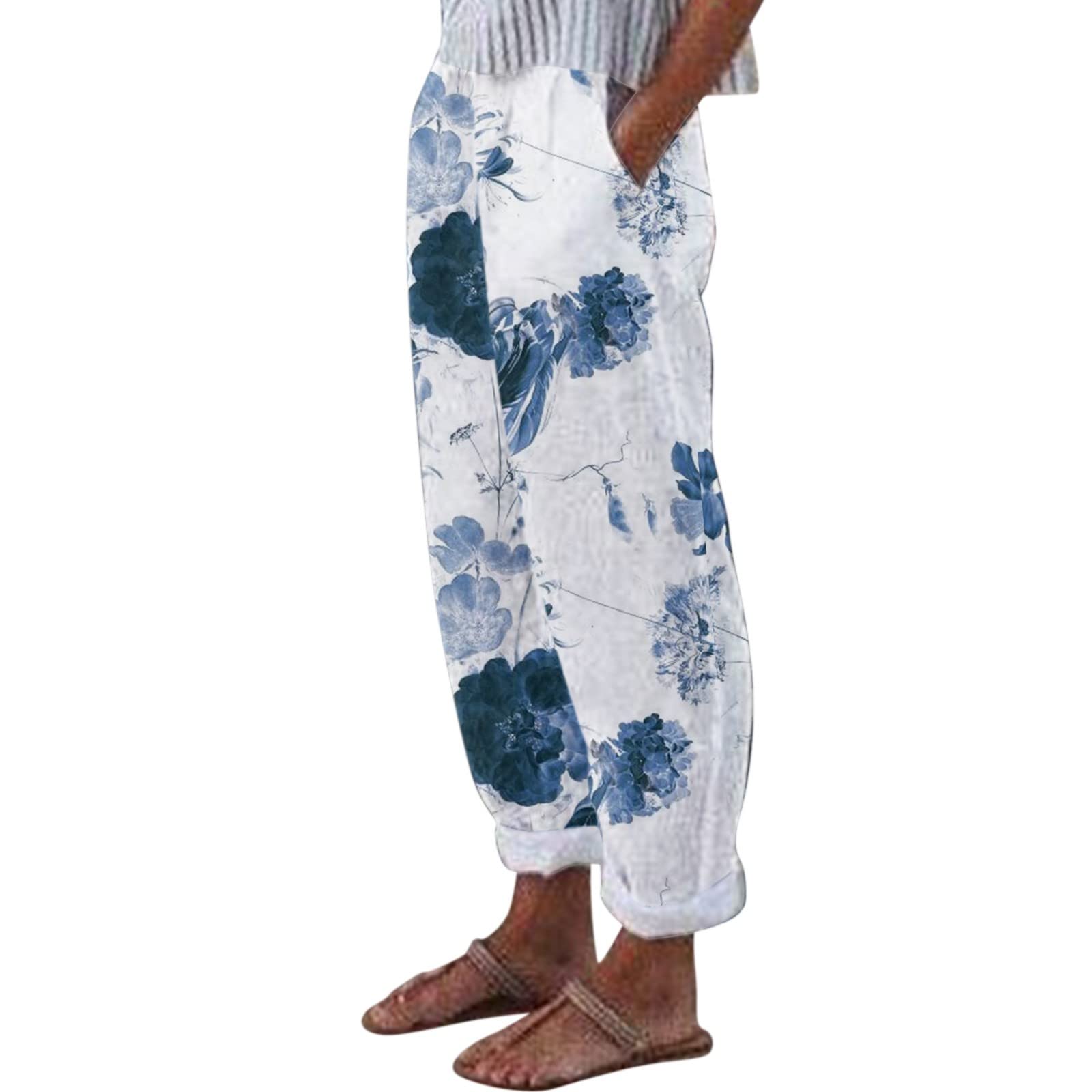 Women's High Waisted Straight Leg Pants - Summer Casual Stretch Pencil Pants for Women, Solid Color Office Work Trousers, Perfect for Business Casual & Everyday Wear