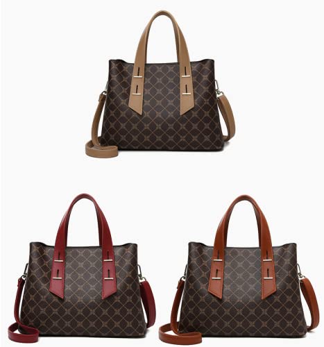 Women's Leather Concealed Carry Shoulder Bag - Stylish Crossbody Purse for Everyday Use & Travel | Durable & Secure Handbag