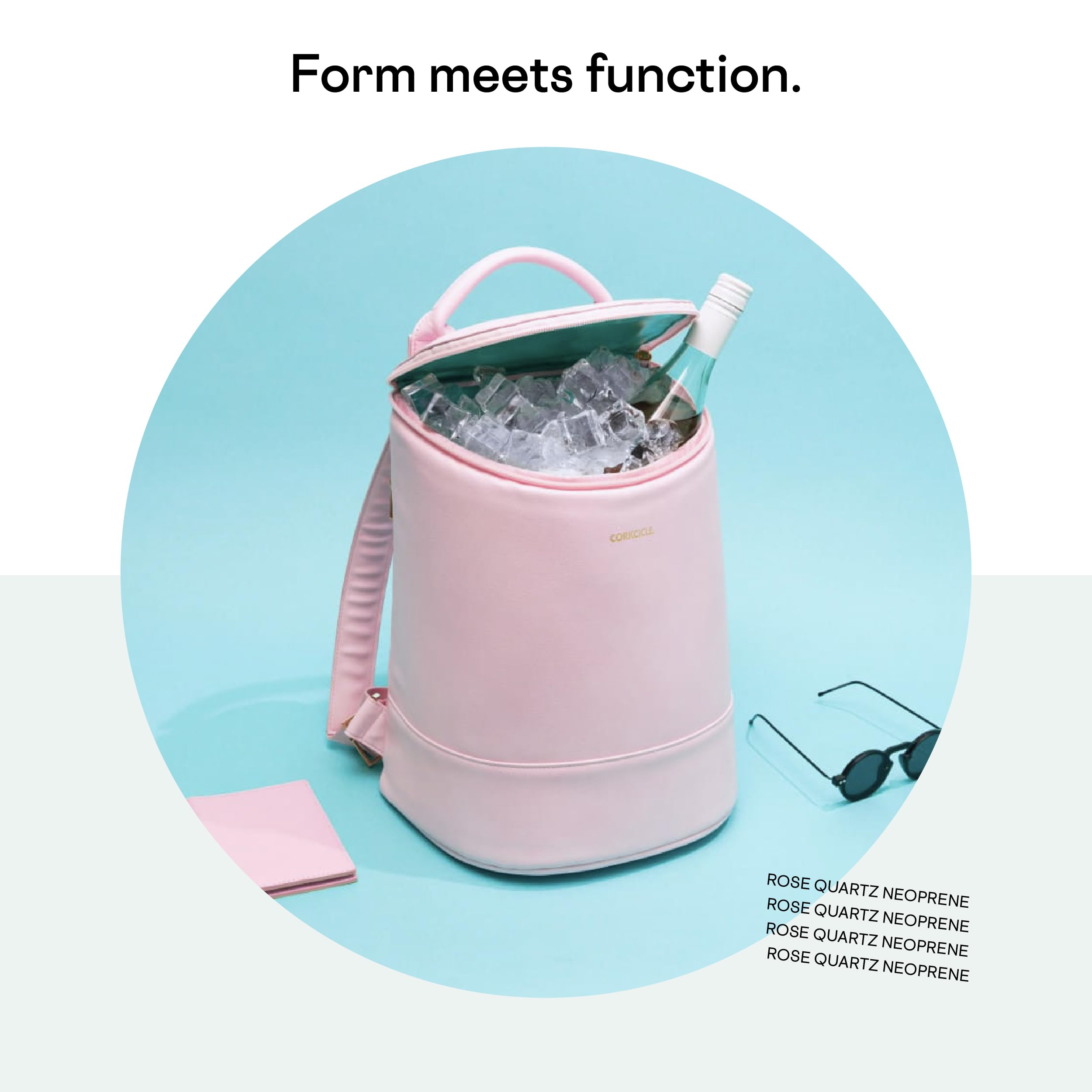 Corkcicle EOLA Insulated Cooler Backpack - Waterproof & Leakproof for Wine, Beer, Ice Packs - Perfect for Picnics, Camping, Beach Trips & Outdoor Adventures