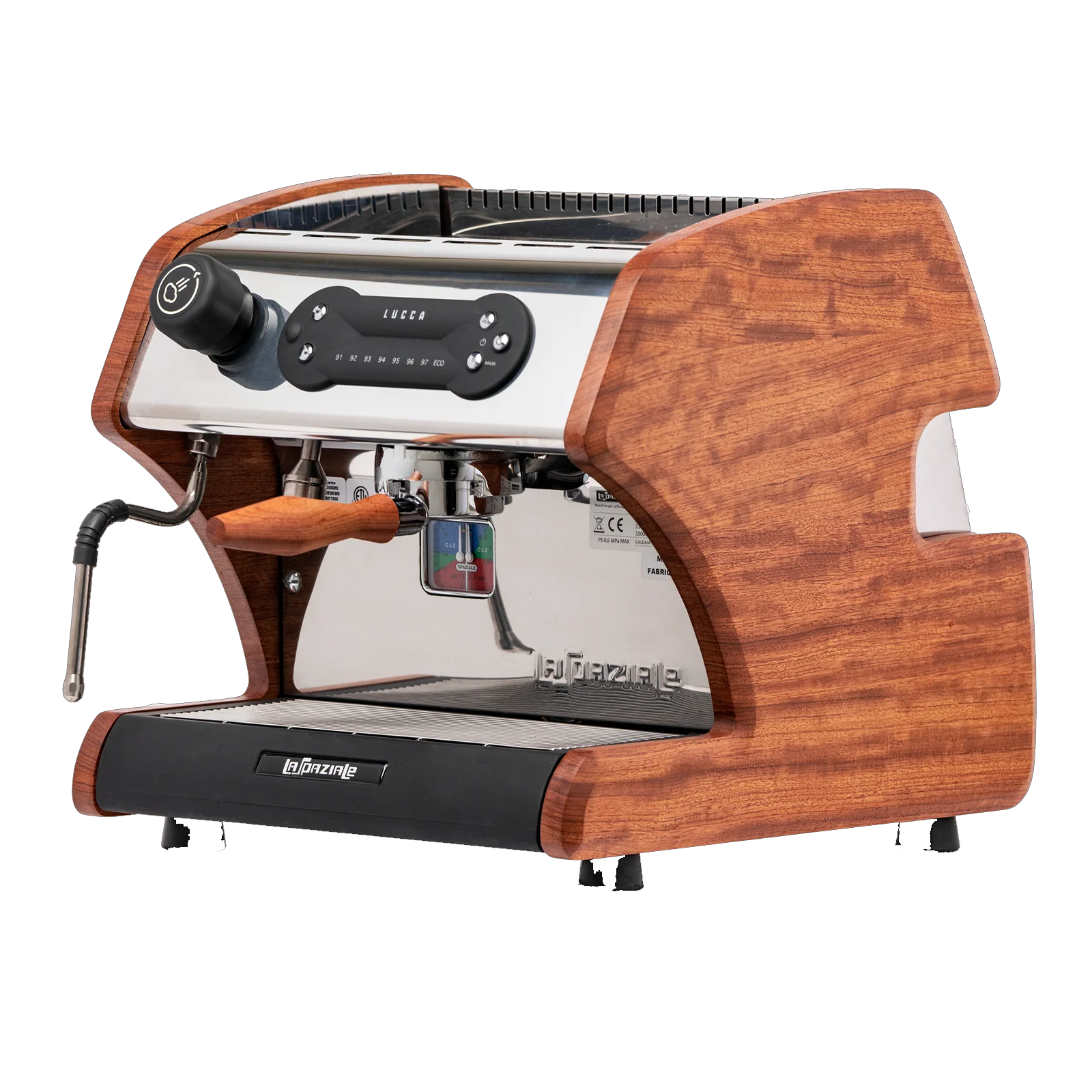 LUCCA A53 Direct Plumb Espresso Machine - Professional Grade Coffee Maker for Home & Cafe Use | Perfect for Espresso Lovers & Baristas