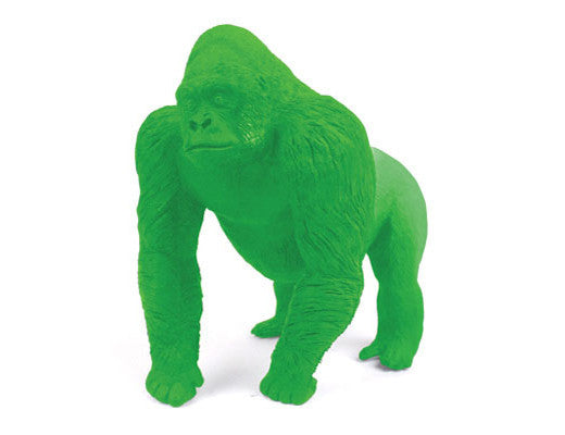 Kikkerland Gorilla Eraser - Fun and Durable Novelty Pencil Topper for Kids, Students & Office Use - Perfect for School, Work & Creative Play