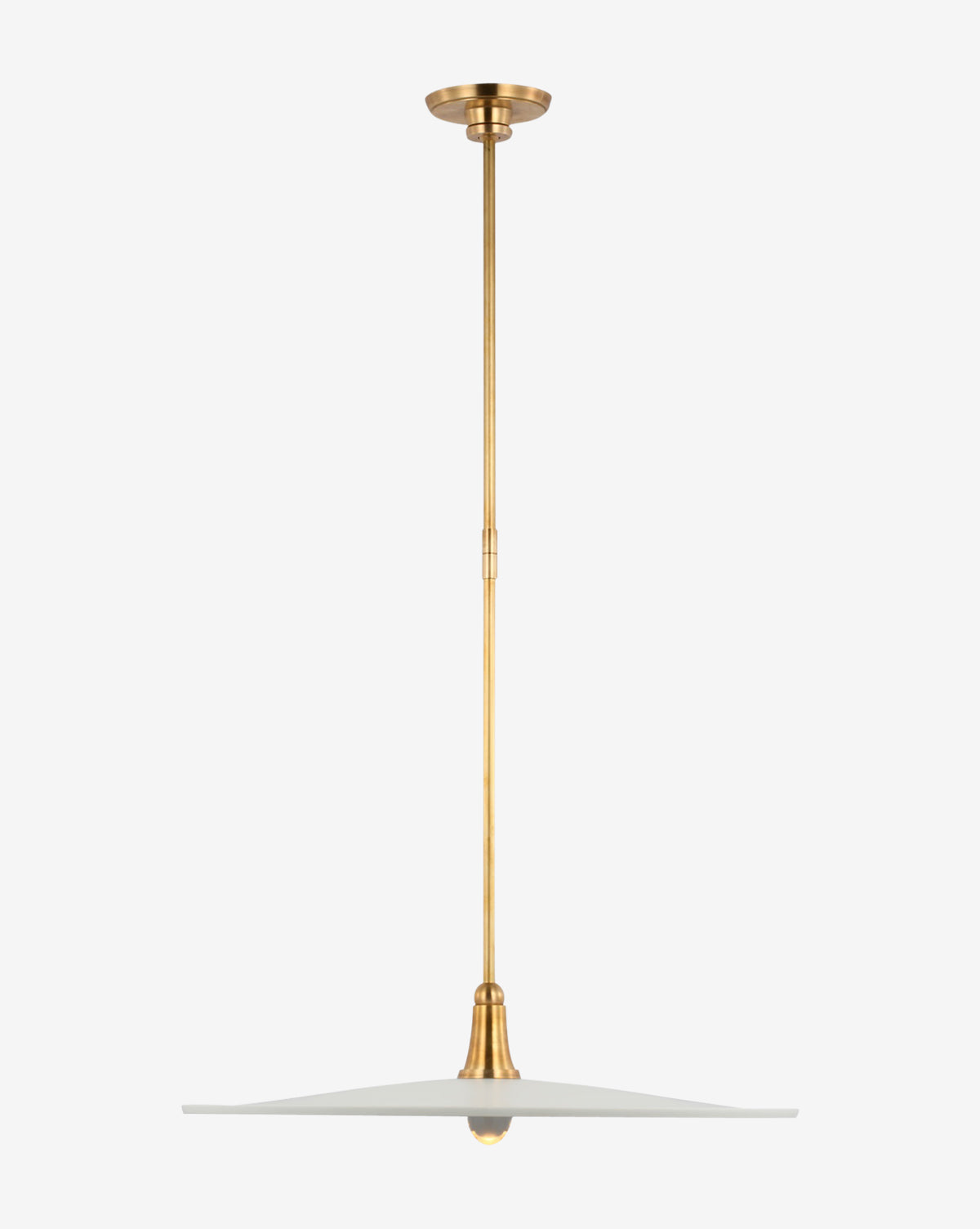 Truesdell 24 Pendant Light Fixture - Modern Glass Chandelier for Dining Room, Kitchen Island & Bedroom Lighting