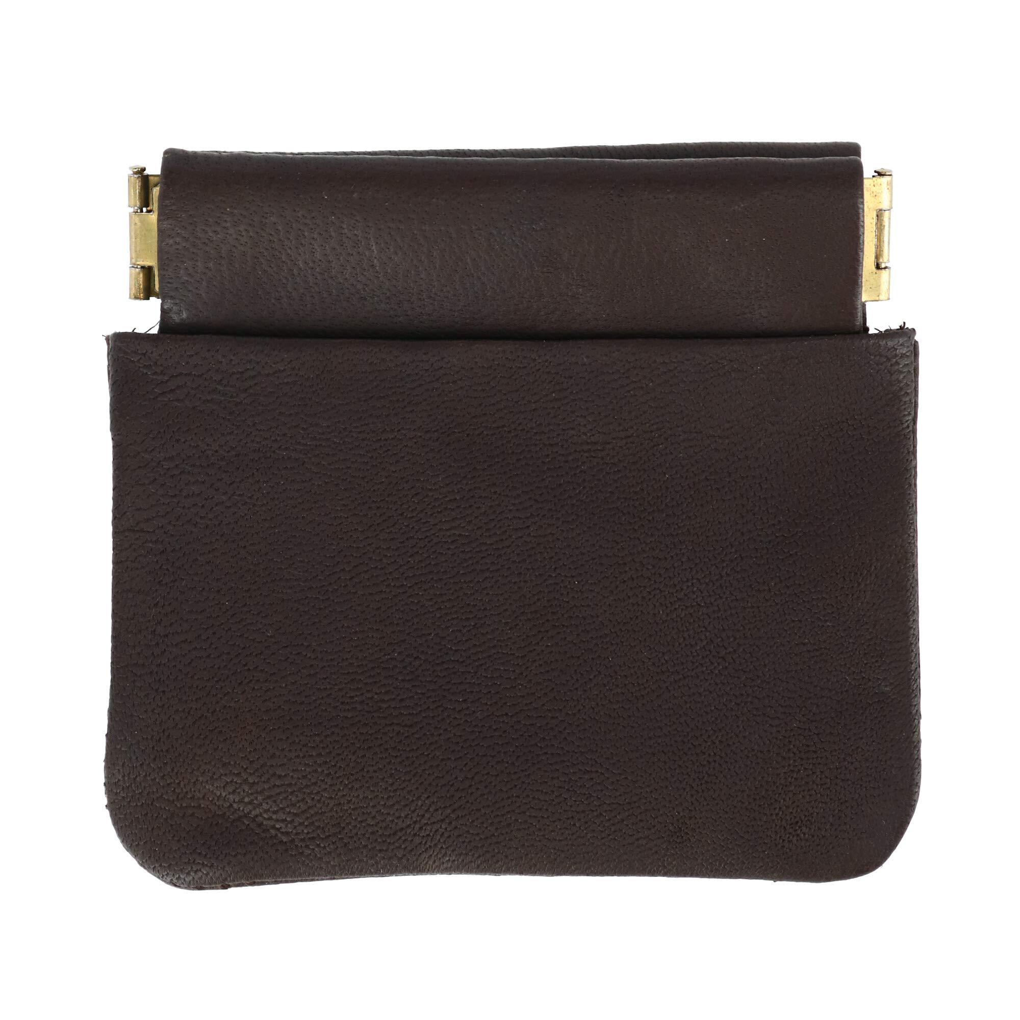 CTM® Genuine Leather Slim Coin Wallet with Multiple Card Slots - Perfect for Everyday Carry, Travel & Minimalist Lifestyle