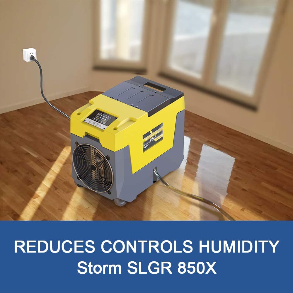 AlorAir Storm SLGR 850X Commercial Dehumidifier 85 Pints with Built-in Condensate Pump - Heavy Duty Moisture Removal for Basements, Warehouses & Large Spaces