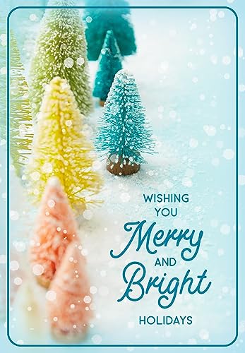 Merry & Bright Colorful Trees