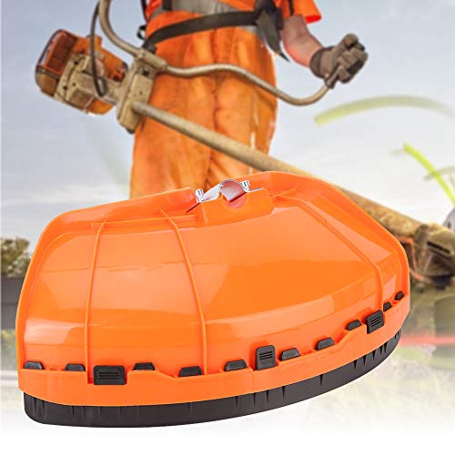 TOPINCN Universal Brush Cutter Guard - Lightweight Plastic Lawn Mower Blade Protector Cover for 26mm/28mm Shaft Diameter | Durable Weed Trimmer Accessory for Yard Maintenance & Landscaping