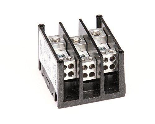 Duke 153210 Power Distribution Block - Heavy Duty Electrical Terminal Block for Industrial & Marine Applications | Perfect for Power Distribution in Control Panels, RV Wiring & Boat Electrical Systems