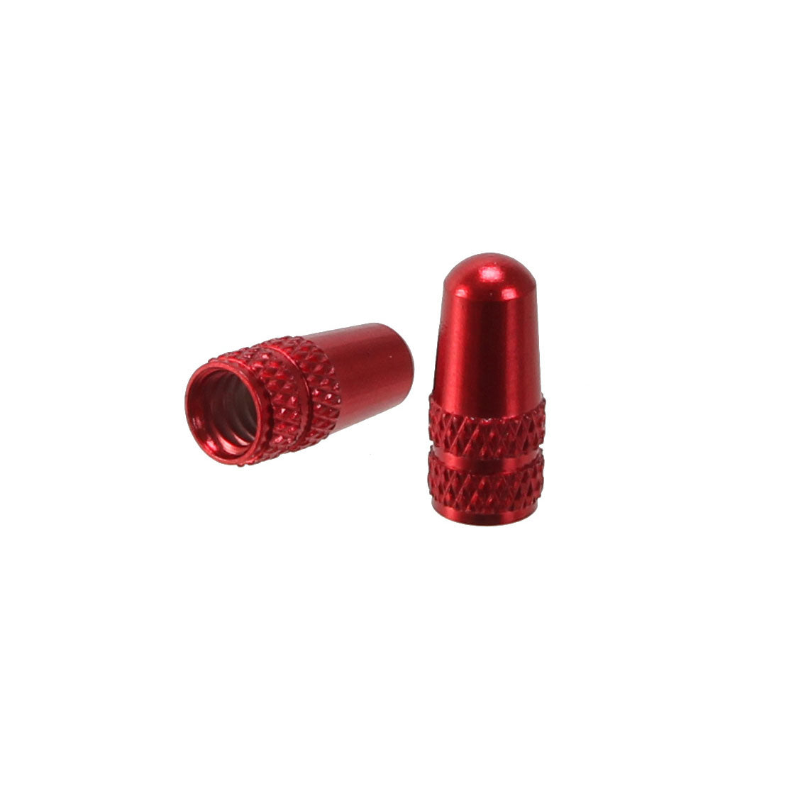 Premium Alligator Alloy Bike Valve Caps for Presta Tubes - Durable Red Dust Protection (2-Pack) - Perfect for Road Bikes, Mountain Bikes & Cycling Accessories
