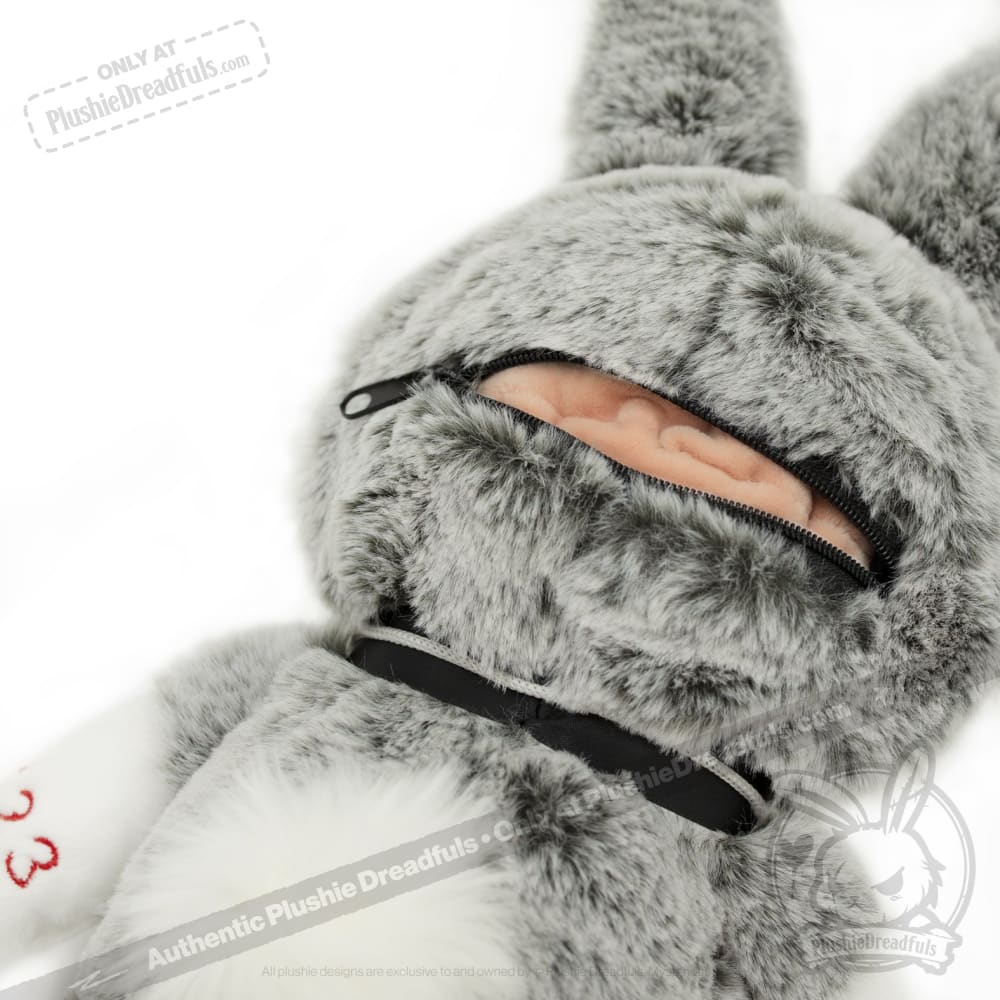 Plushie Dreadfuls OCD Rabbit - Soft Stuffed Animal Toy for Anxiety Relief, Mental Health Awareness & Comfort - Perfect for Therapy, Gifts, and Emotional Support