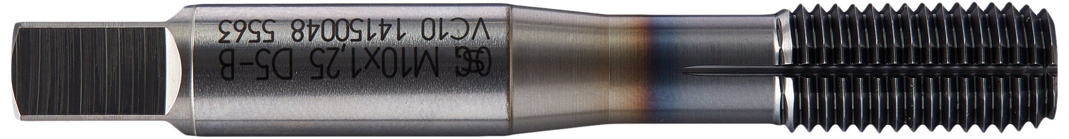High-Quality M10 x 1.25mm TiCN Coated Hand Tap, Plug & Forming Tap Set - Perfect for Metalworking, DIY Projects, and Professional Machining