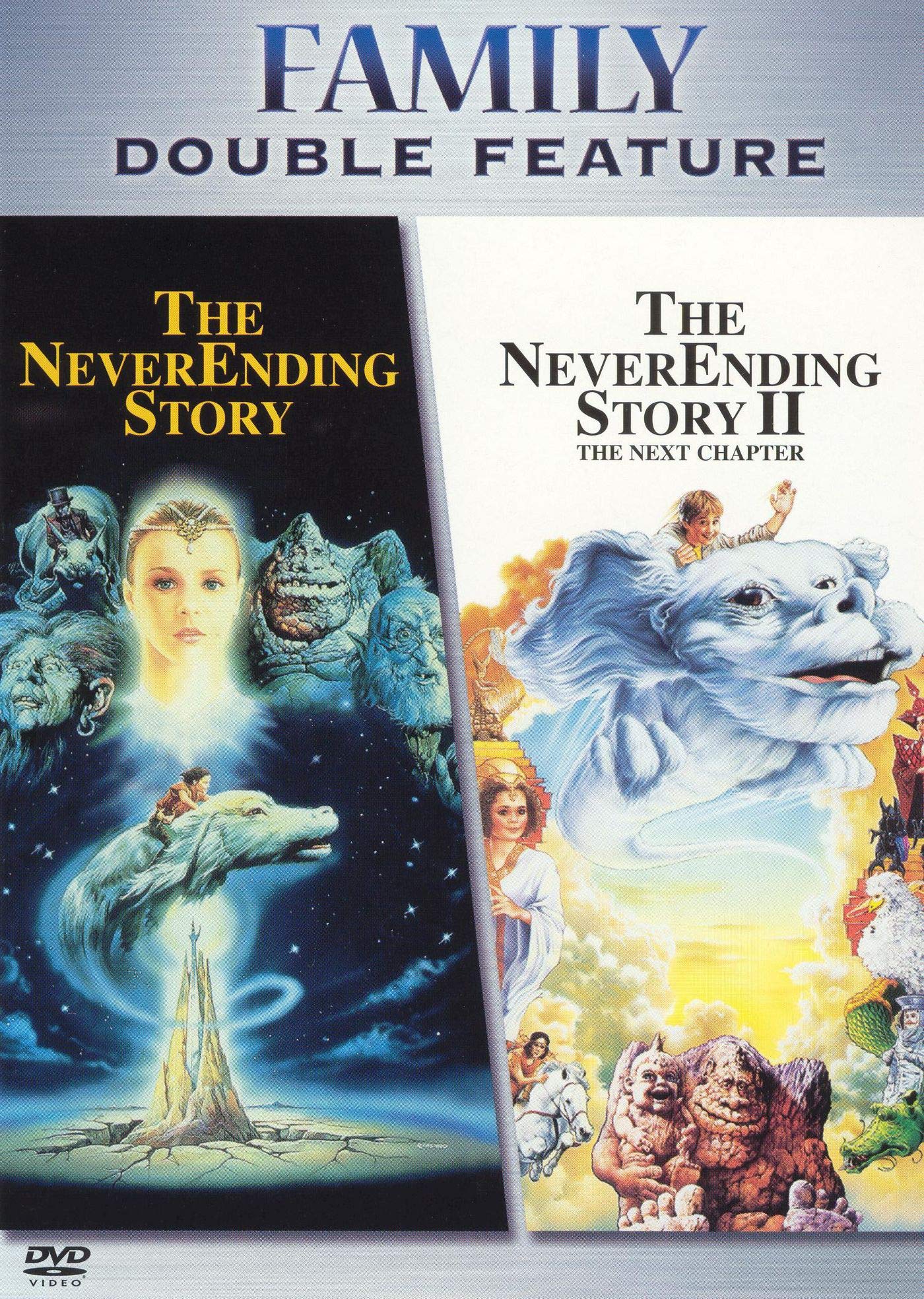 The Neverending Story & The Neverending Story II - Classic Fantasy Adventure Movies for Kids & Families - Perfect for Movie Nights, Birthday Parties & Homeschool Entertainment