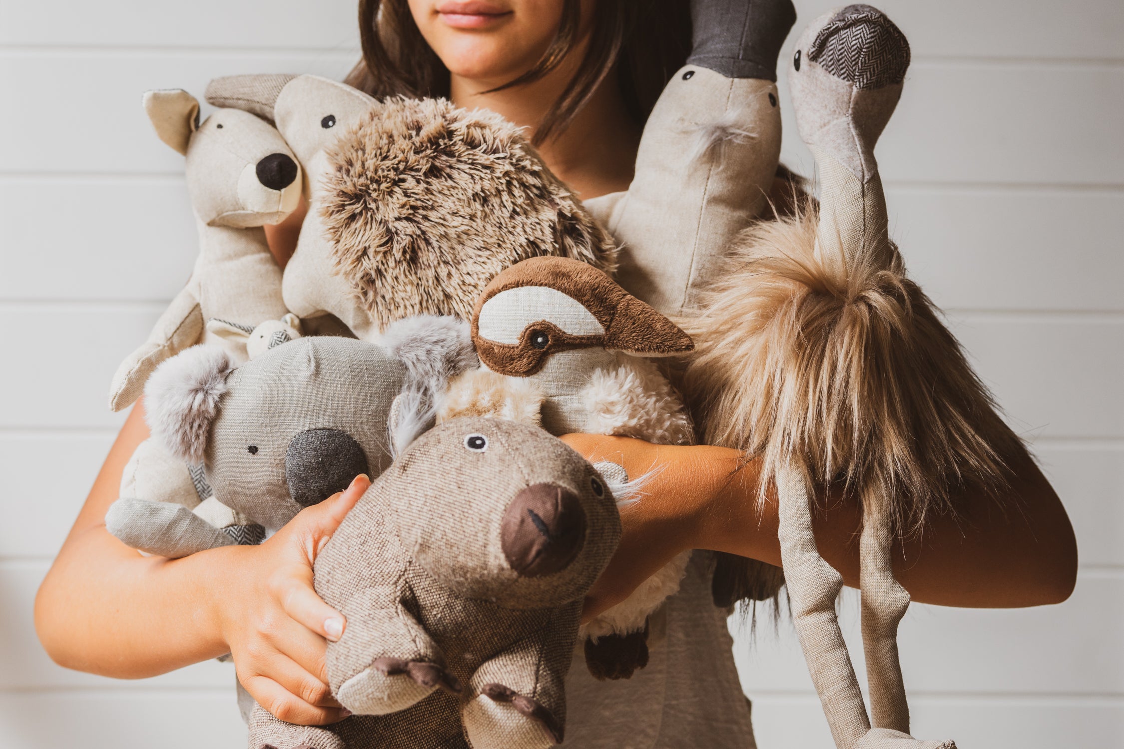 Premium Australian Soft Plush Toys - 7-Piece Cuddly Animal Collection for Kids, Gifts & Nursery Decor