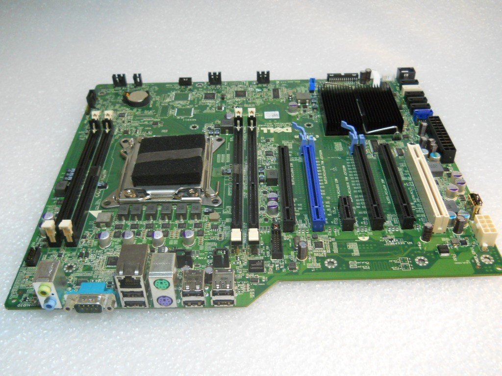 Dell Precision T3600 Workstation Motherboard - LGA2011 Socket (CPU Not Included) | High-Performance System Board for CAD, 3D Rendering & Video Editing
