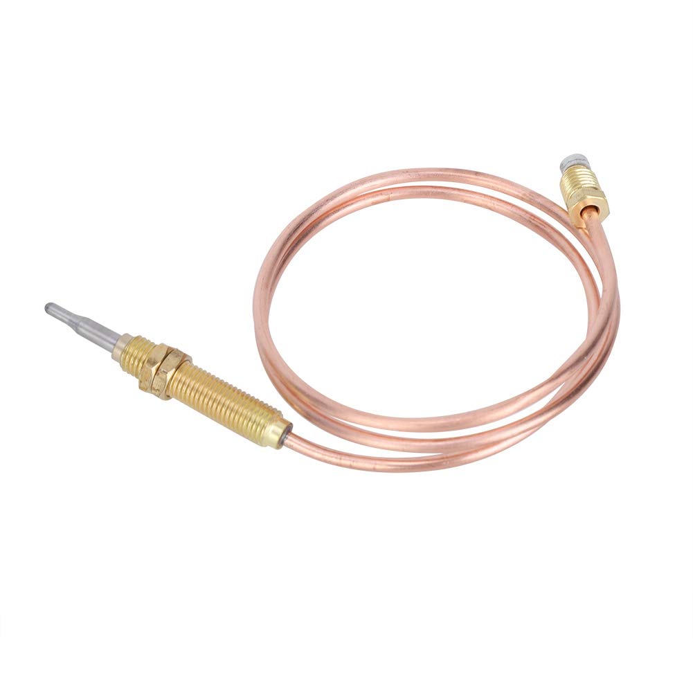 GLOGLOW Gas Water Heater Thermocouple - Replacement Fireplace Accessory for Gas Heaters, Brazier & Oven - Perfect for Home Heating, Outdoor Cooking & Water Heating Systems