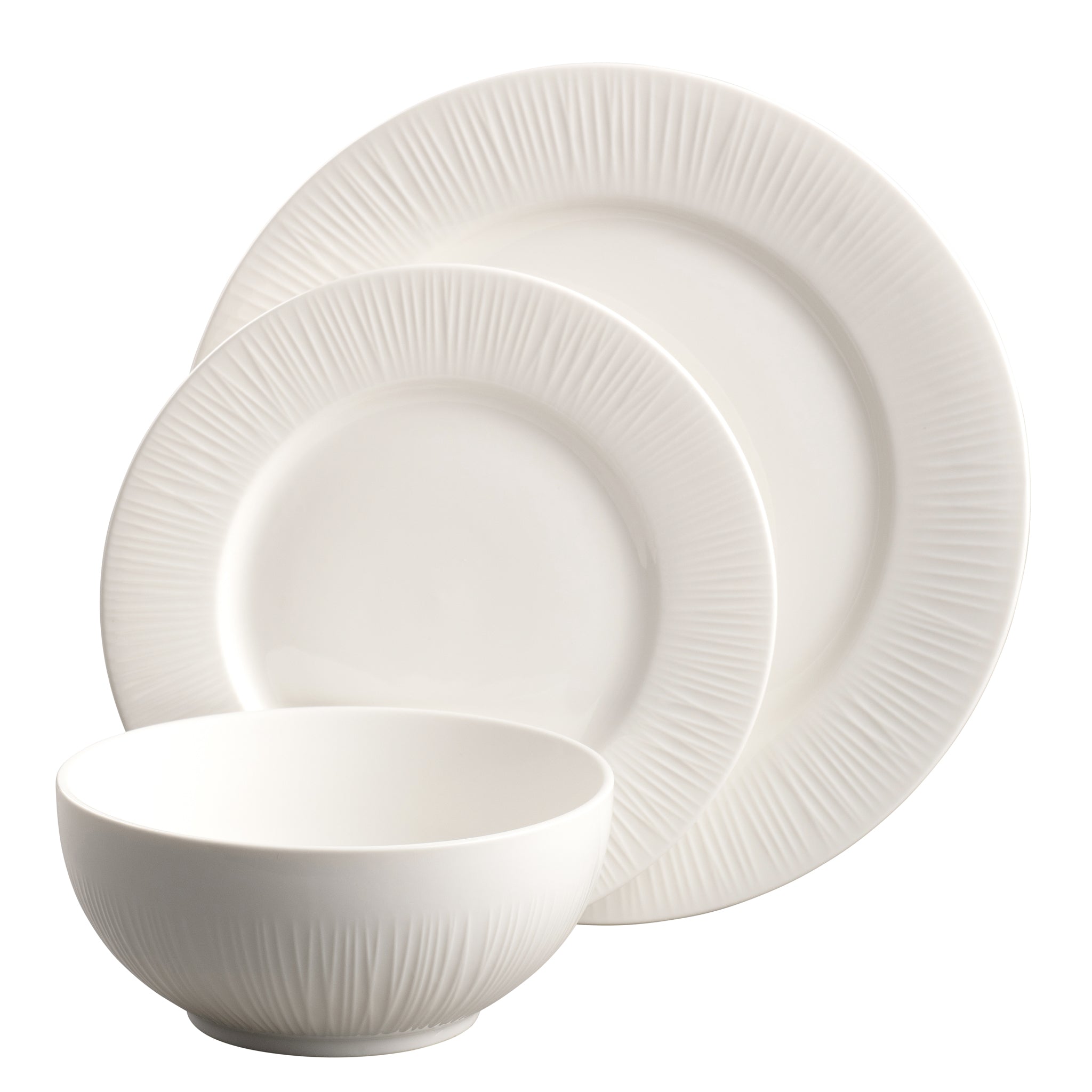 Belleek Living Erne 12-Piece Dinnerware Set - Elegant Porcelain Tableware for Fine Dining, Entertaining & Special Occasions