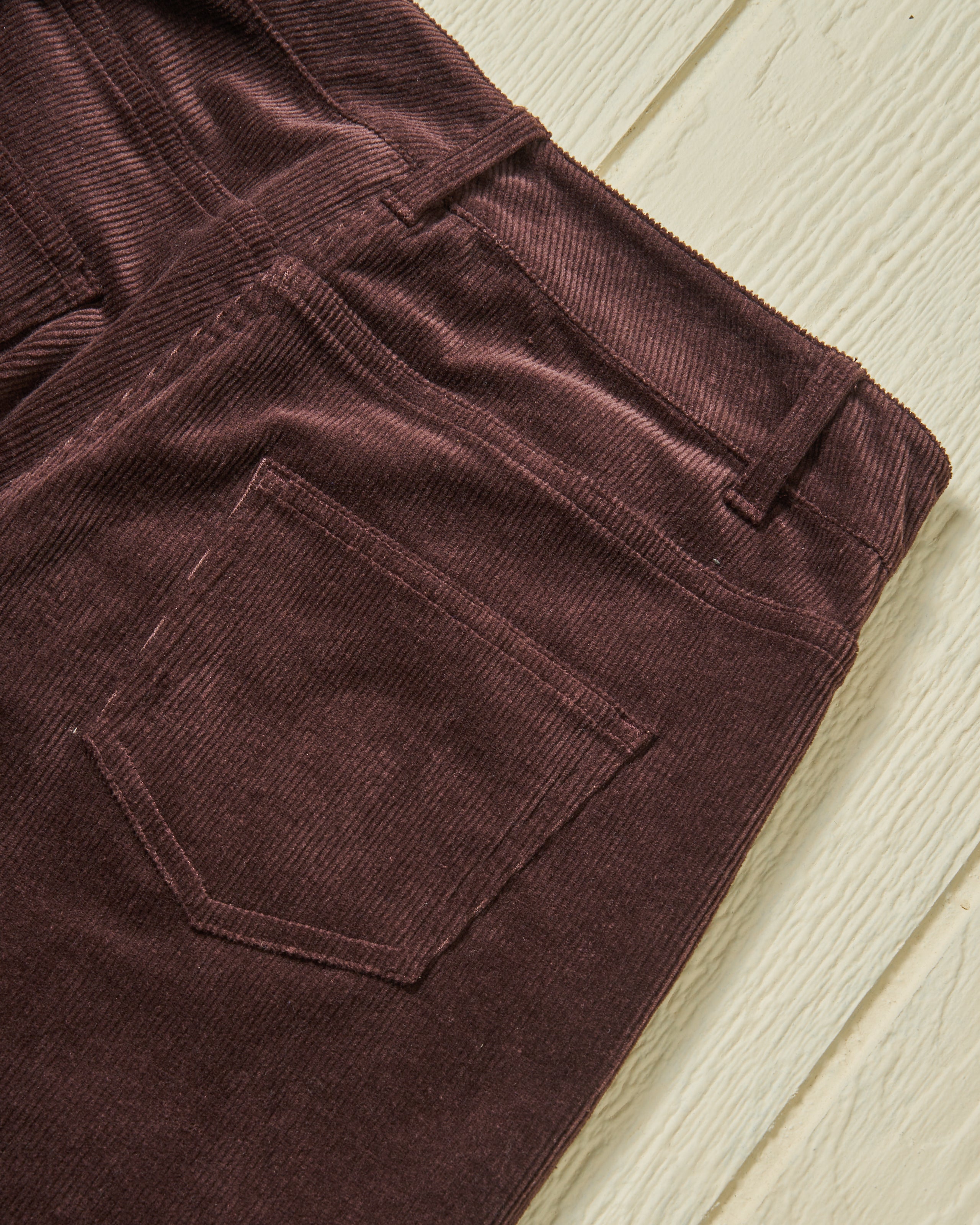 Women's Brown Corduroy Five Pocket Pants - Comfortable Stretch Trousers for Casual Wear, Work & Everyday Outfits