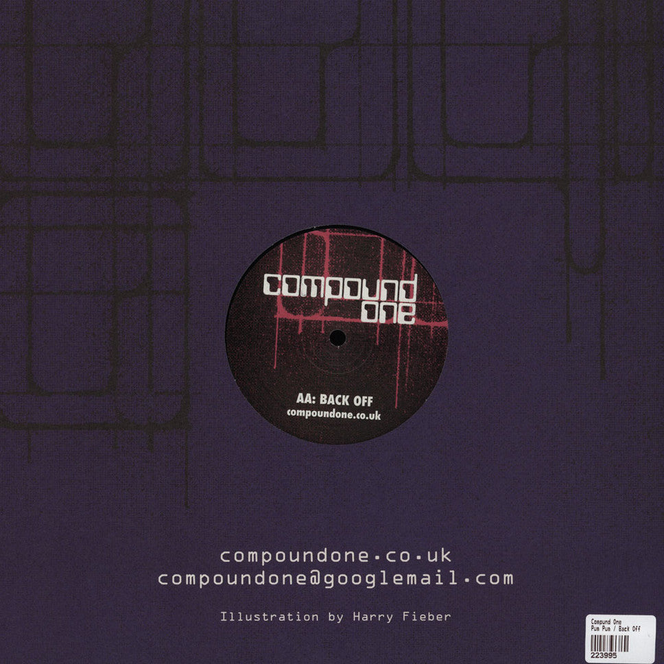 Compound One Pum Pum Beat / Back Off 12 CMPD008 - High Energy Dance Music for Clubs, Parties & DJ Sets | Electronic Music Vinyl Record