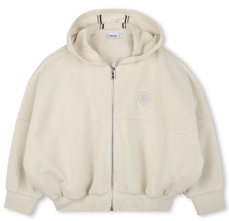 HUGO BOSS Men's Hooded Cardigan Sweater - Slim Fit Casual Pullover for Fall & Winter | Office, Travel & Outdoor Wear