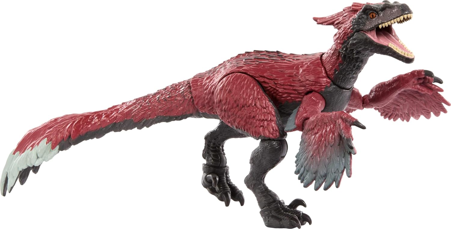 Jurassic World Hammond Collection Pyroraptor Dinosaur Figure - Highly Detailed Collectible Toy for Kids & Adults - Perfect for Display, Gifts & Jurassic Park Fans
