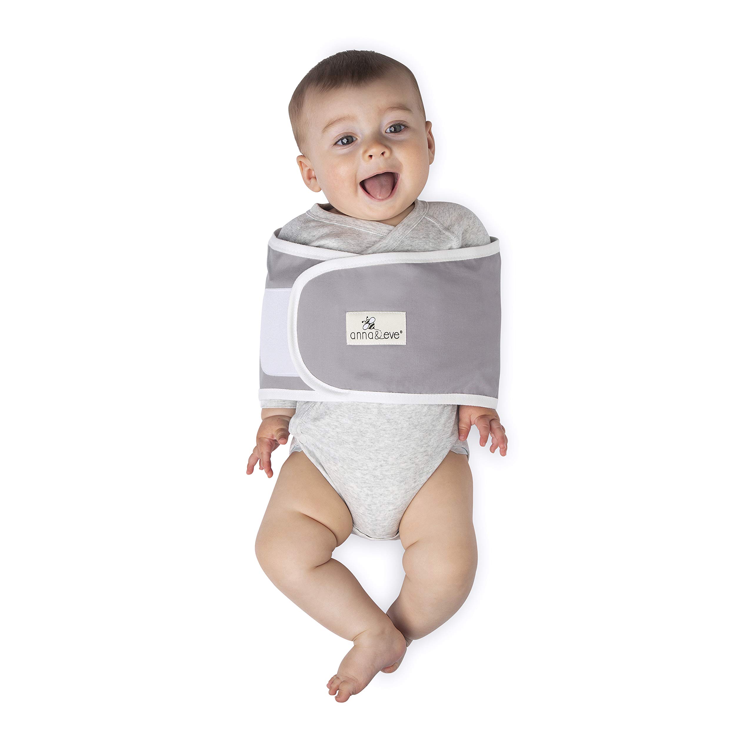 Anna & Eve® Swaddle Strap® - Original Arms-Only Adjustable Baby Swaddle for Newborns & Infants (0-6 Months) | Secure Sleep Solution for Better Rest & Reduced Startle Reflex | Perfect for Nursery, Daycare & Travel