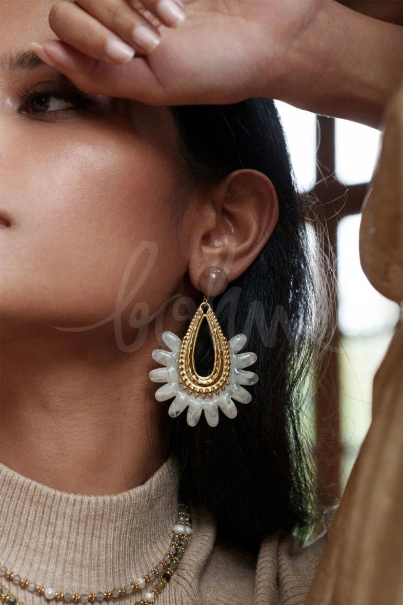 Elegant Garance Drop Earrings – Unique Handmade Jewelry for Women | Perfect for Weddings, Parties & Special Occasions
