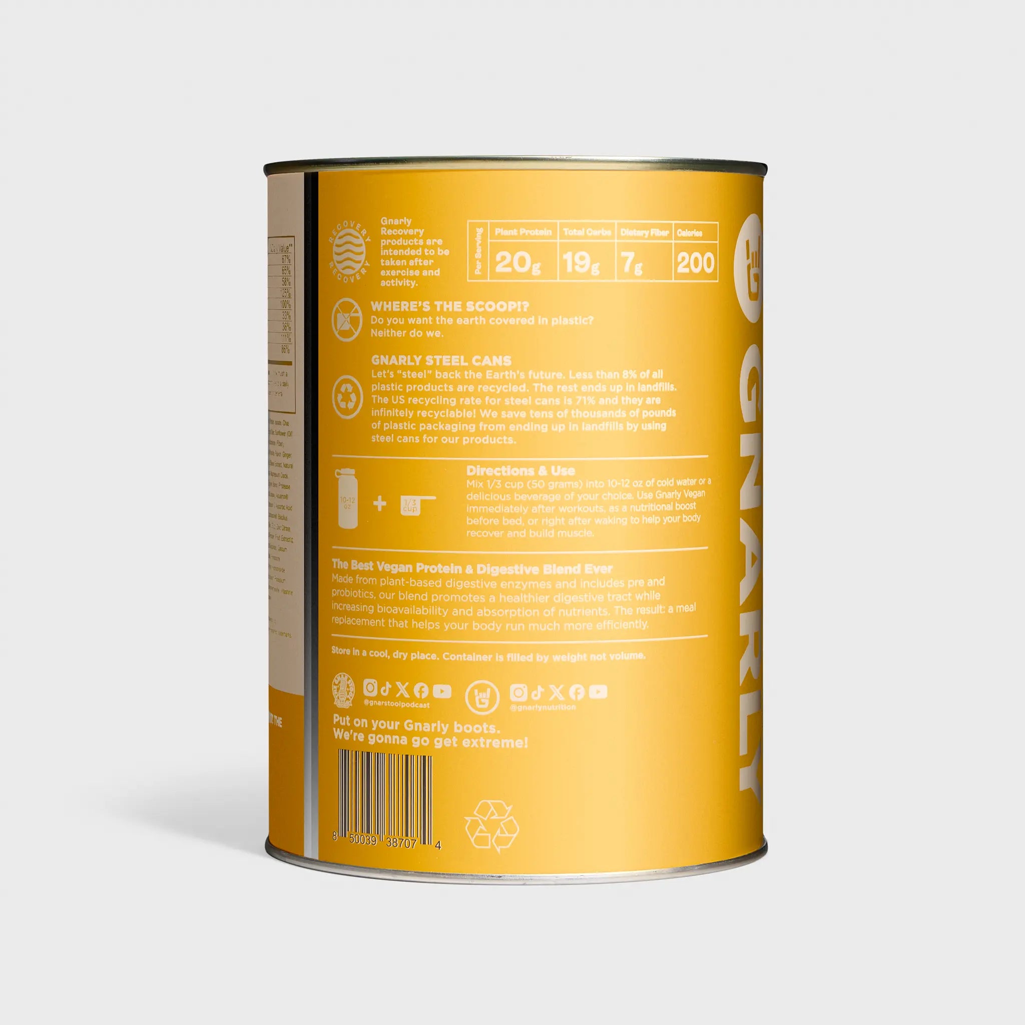 Organic Golden Milk Powder - Vegan Turmeric Protein Powder for Immunity & Recovery | Perfect for Smoothies, Lattes & Post-Workout Drinks