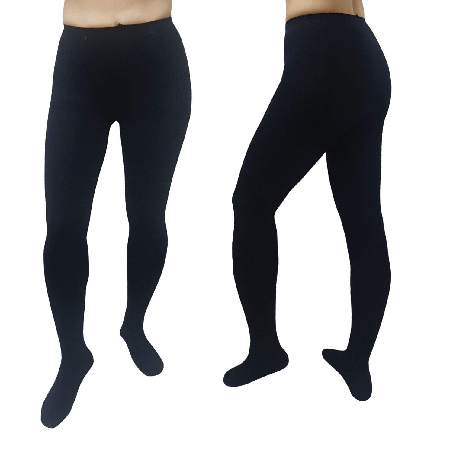 6-15 mmHg Women's Compression Pantyhose - Support Tights for Nurses & Travel