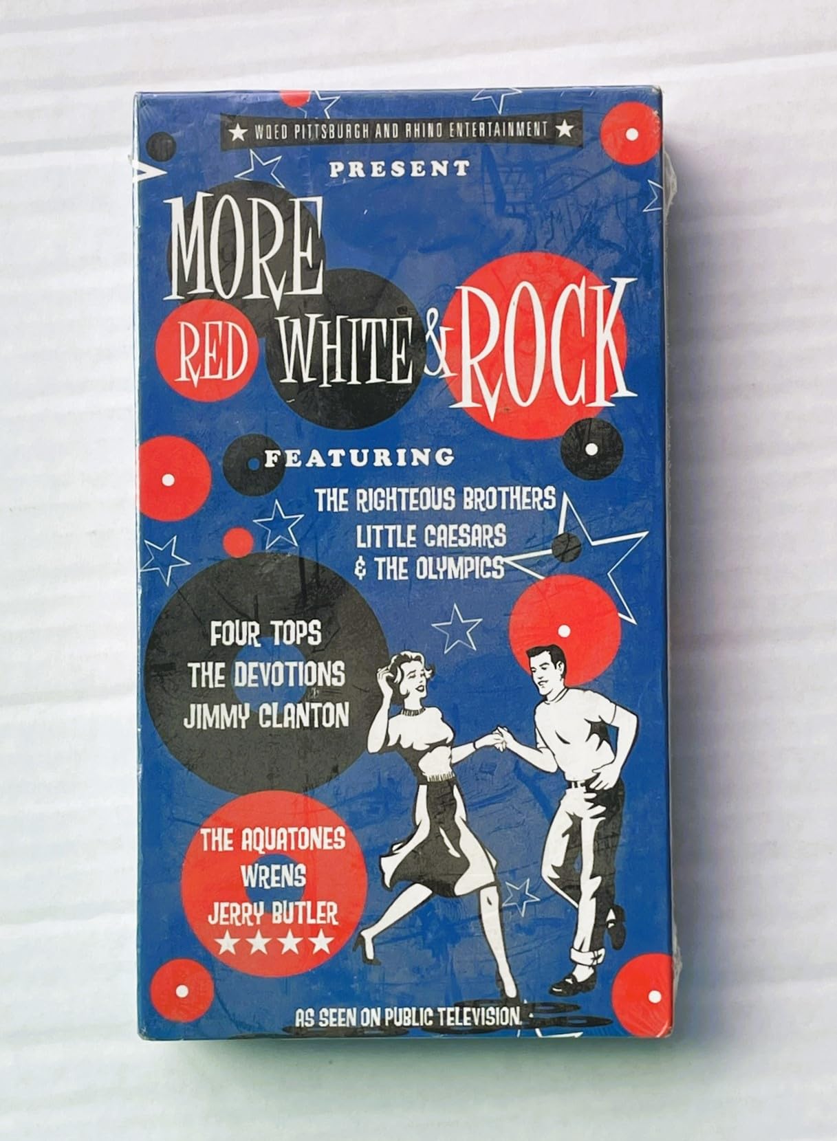 More Red White & Rock [VHS Tape] - Brand New Vintage Music Collection - Perfect for 80s Music Lovers & Retro Movie Nights
