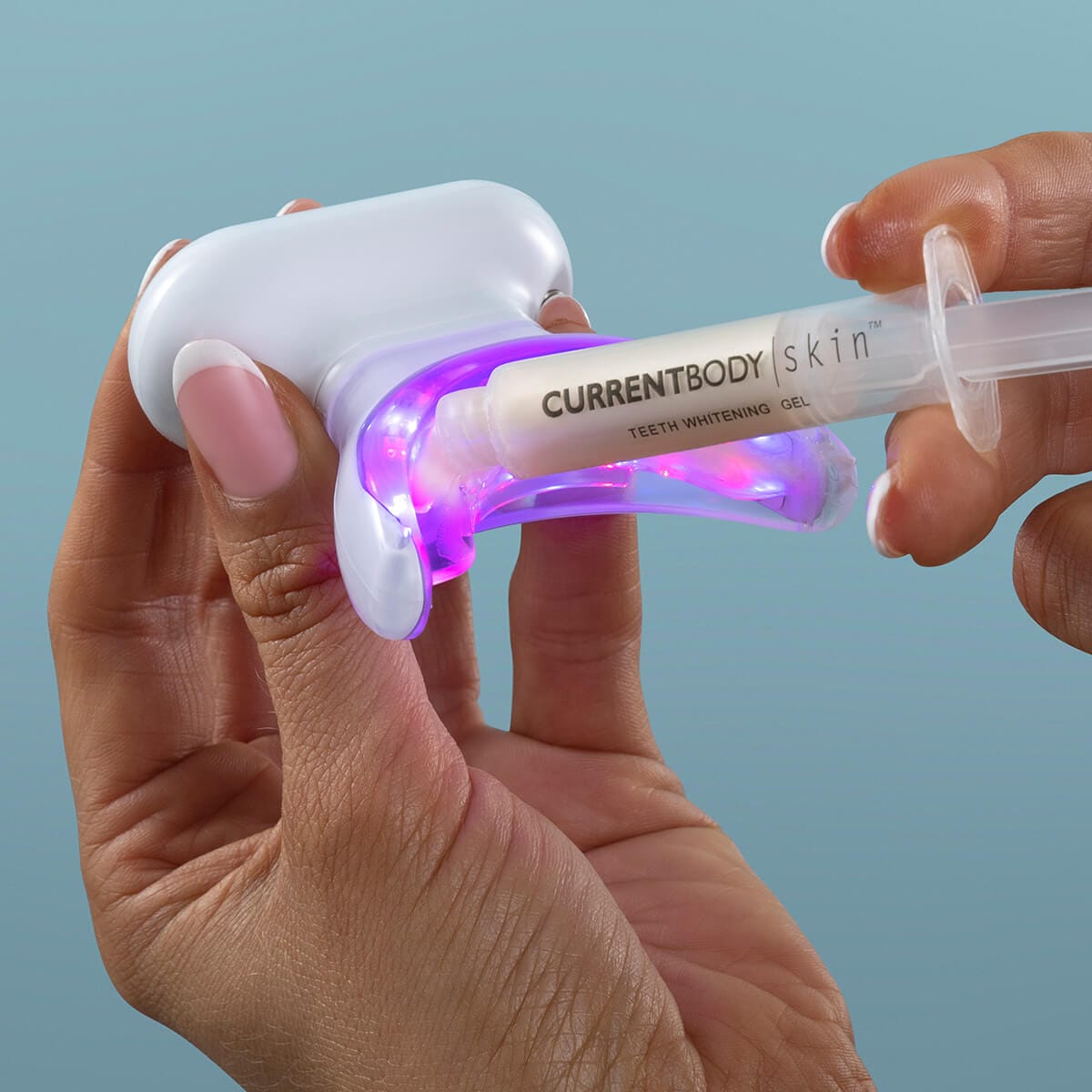 CurrentBody Skin Teeth Whitening Kit - LED Light Therapy for Brighter Smile at Home | Perfect for Special Occasions & Daily Confidence Boost
