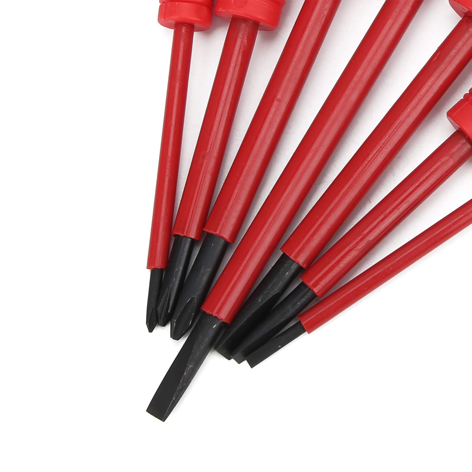 1000V Insulated Screwdriver Set, Magnetic Tip Electrician Tools HRC52-54 for Electrical Maintenance - Perfect for Home Repairs, DIY Projects & Professional Electrician Work