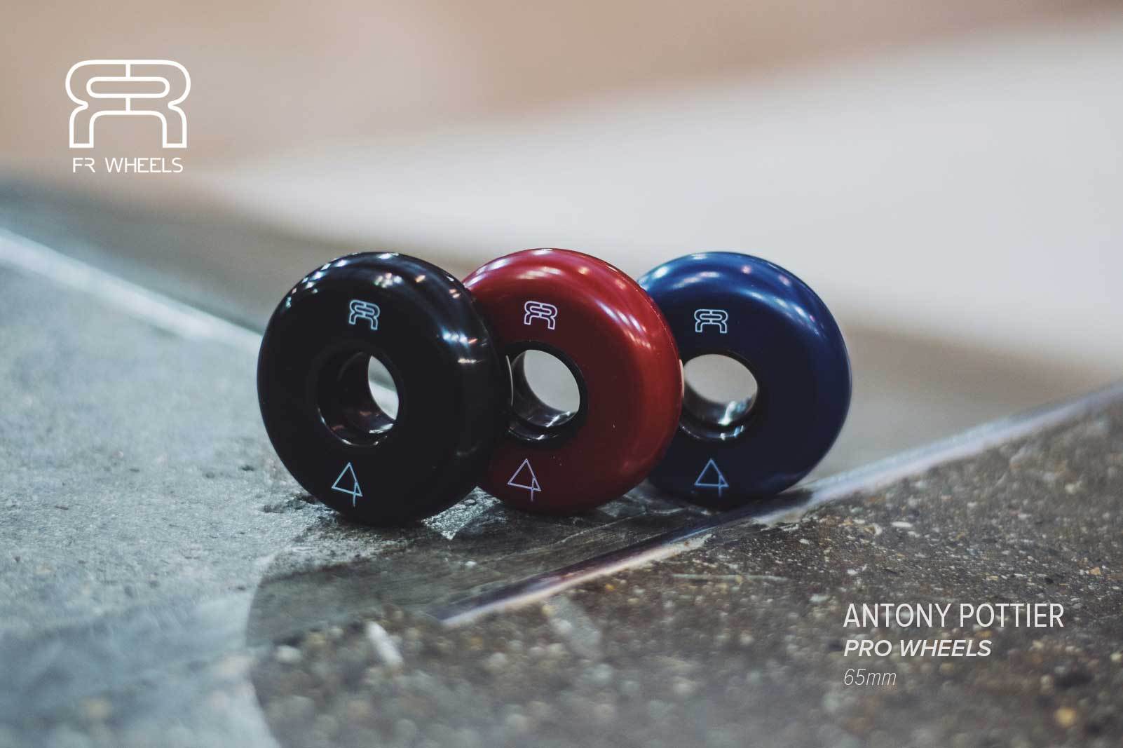 FR STREET WHEELS ANTONY POTTIER - Pack of 4 Alloy Rims for Cars & SUVs | Durable & Stylish Wheels for Urban Driving & Off-Road Adventures