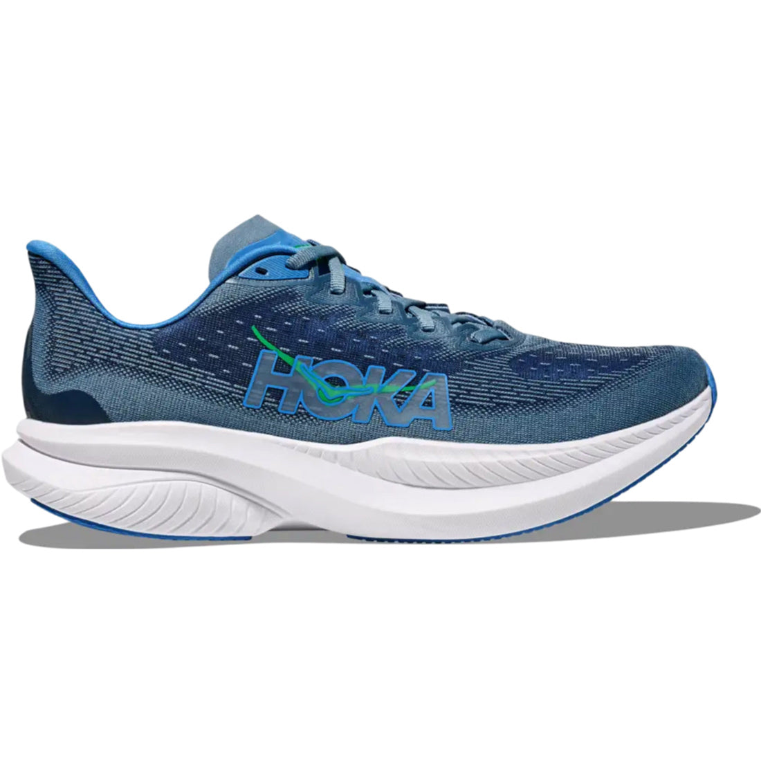 Hoka Mach 6 Downpour Men's Running Shoes - Lightweight Cushioned Trail Runners for Wet Weather & Outdoor Adventures