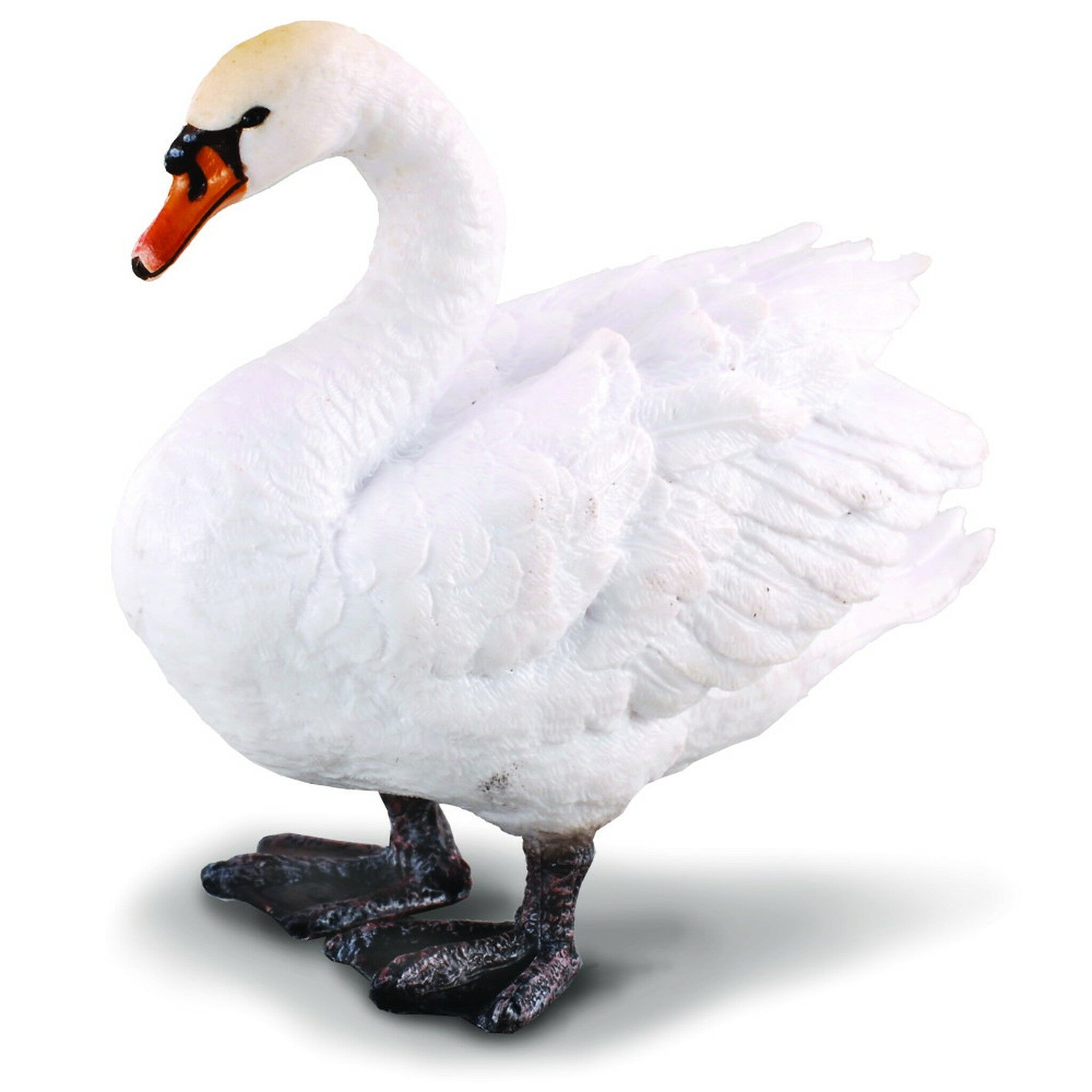 CollectA Mute Swan Figurine - Realistic Hand-Painted Bird Model for Collectors, Kids & Nature Enthusiasts | Perfect for Home Decor, Educational Play & Wildlife Displays