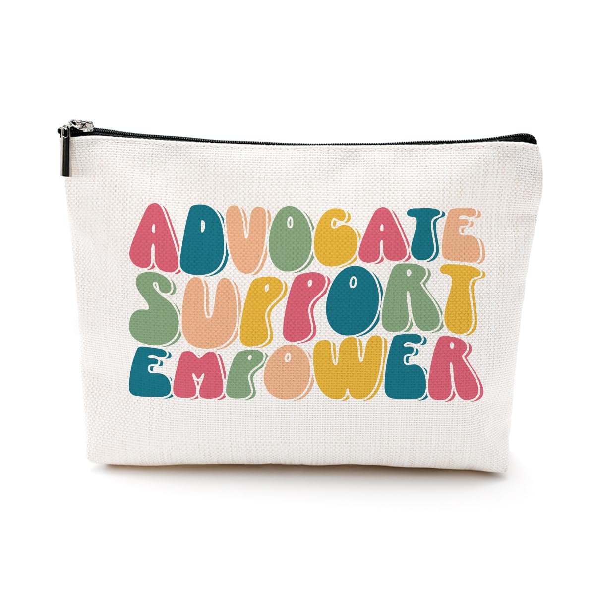 Funny Social Worker Gifts Makeup Bag - Perfect for Teacher Appreciation, Birthday & Christmas