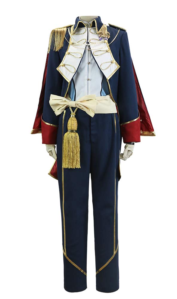 Ensemble Stars Requiem Knight Cosplay Costume Set with Inner Shirt - Anime Game Character Uniform for Conventions & Halloween Cosplay