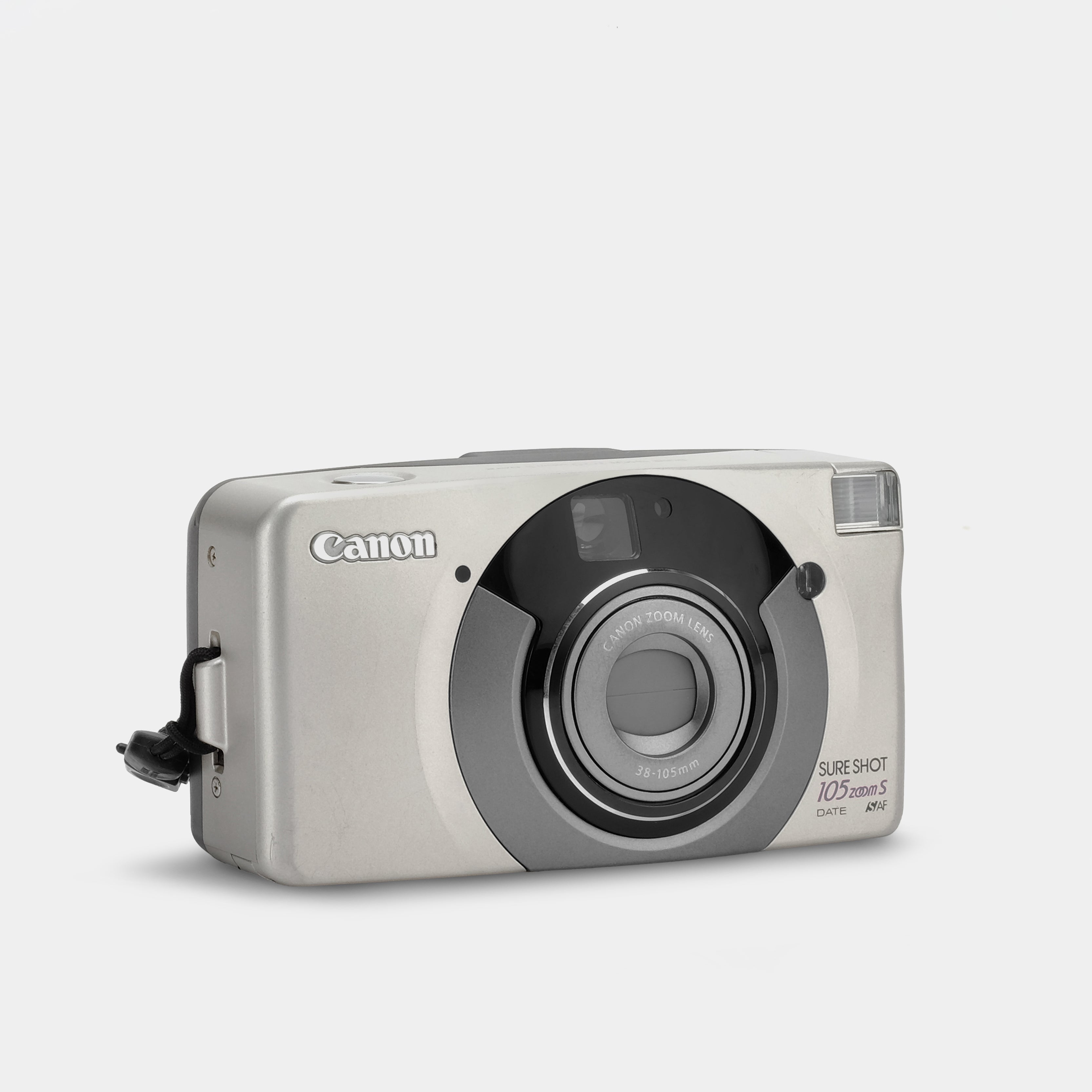 Canon Sure Shot 105 Zoom S 35mm Film Camera - Vintage Point & Shoot Camera with 38-105mm Zoom Lens for Travel, Street Photography & Everyday Use