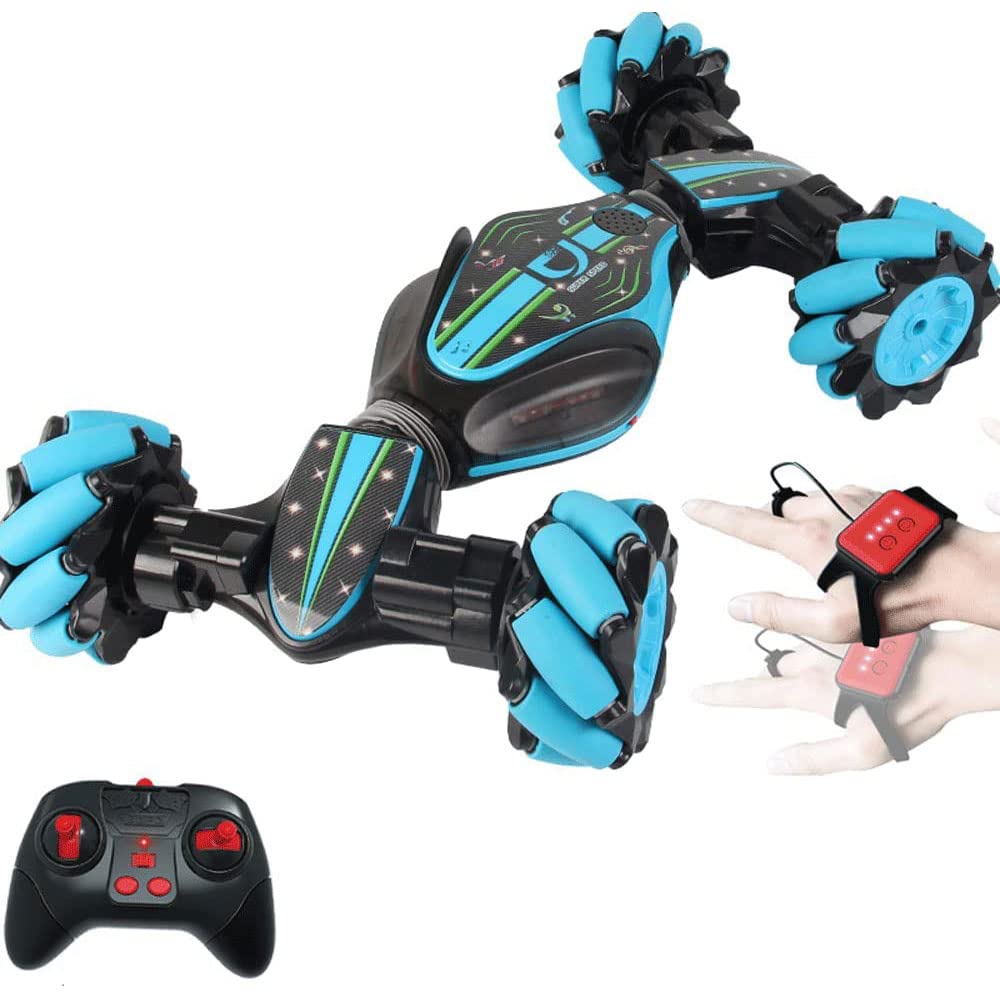 2.4G Remote Control Stunt Car - 4WD High-Speed Off-Road RC Vehicle with 360° Rotating & Drifting - Electric Toy Racing Car for Kids - Perfect Gift for Boys & Girls - Indoor & Outdoor Play, Backyard Racing, Birthday Parties