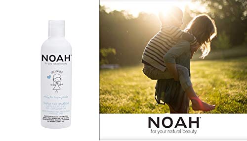 Kids Organic Detangling Shampoo with Milk Protein & Sugar | Sulfate-Free, Gentle & Hydrating Formula for Smooth Hair | 8.5 fl.oz | Perfect for Daily Use & Sensitive Scalp Care