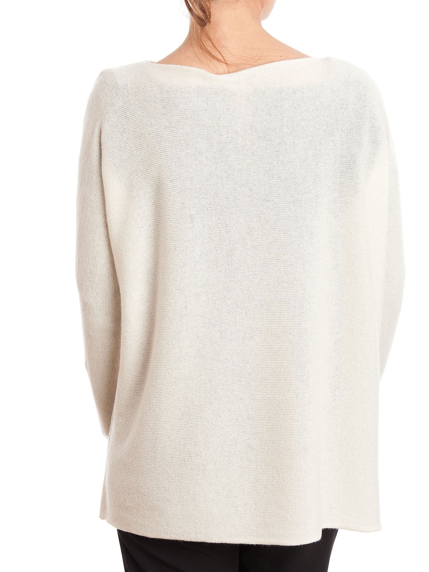 Luxury 100% Cashmere Maxi Pull Sweater for Women | Dalle Piane Italian Cashmere | Warm Winter Knitwear | Perfect for Office, Travel & Special Occasions