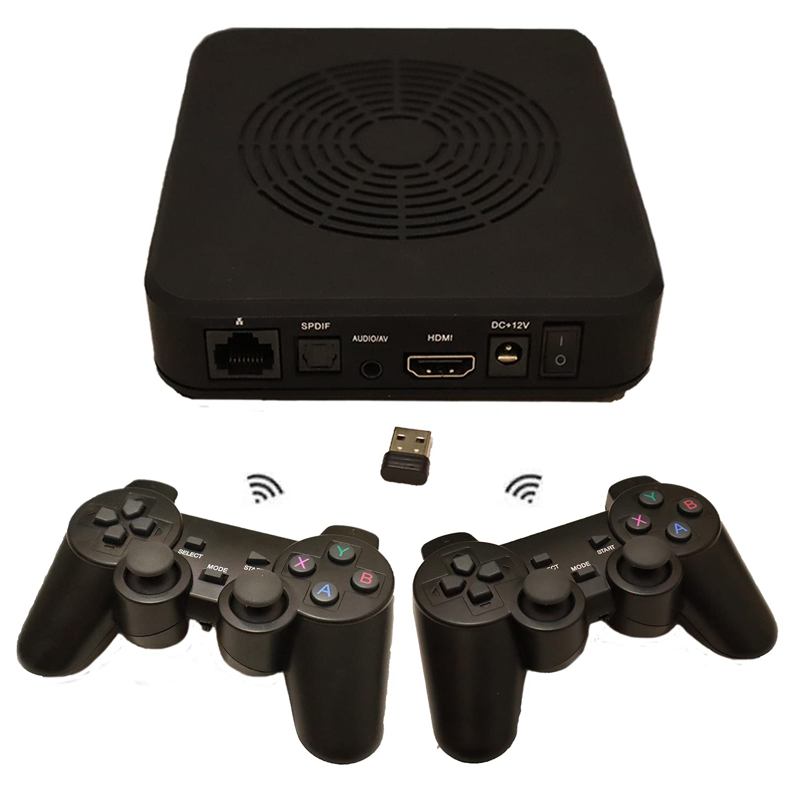 RegiisJoy 5200-in-1 Retro Gaming Console with Wi-Fi/LAN Support | Expandable to 50,000+ Games | Classic Mini Arcade System with 2 Wireless Controllers | 4K TV Compatible | 6-Player Multiplayer | Perfect Gift for Gamers & Kids | Ideal for Family Game Nights & Retro Gaming Parties