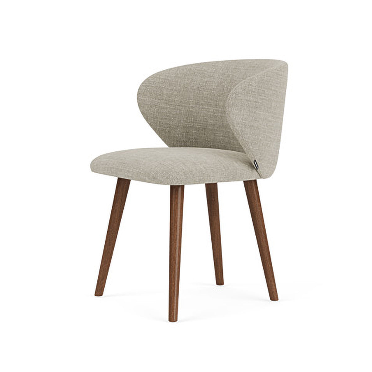 Ellie Fabric Dining Chair - Modern Upholstered Seat for Kitchen, Dining Room & Office - Comfortable & Stylish Home Furniture