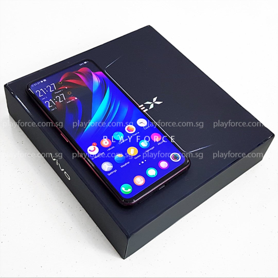 Vivo Nex Dual Display Smartphone - 128GB Storage, Purple Color | Dual Screen Android Phone for Gaming, Photography & Multitasking