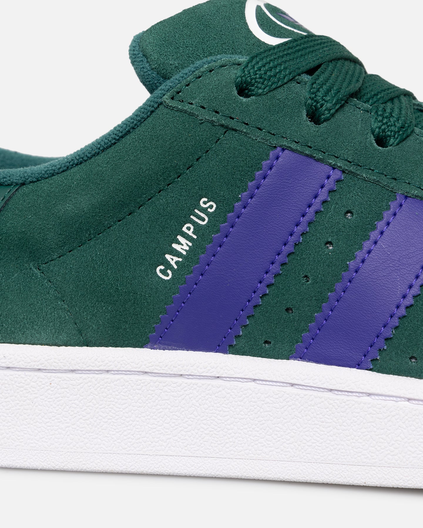 Adidas Women's Campus 00s Sneakers - Green & White Retro Running Shoes for Women | Casual Wear, Street Style, Gym & Everyday Comfort