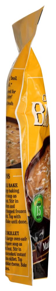 Shore Lunch Cheddar Broccoli Soup Mix - 11 Oz (Pack of 3) | Easy Homemade Soup | Quick Meal Solution for Camping, Hiking & Family Dinners